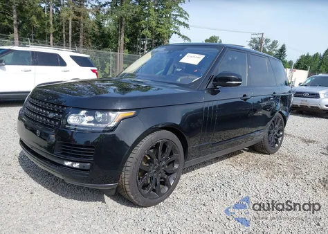 2016 Land Rover Range Rover 3.0L V6 Turbocharged Diesel Hse Td6 from USA, damaged, VIN SALGS2KF3GA289295